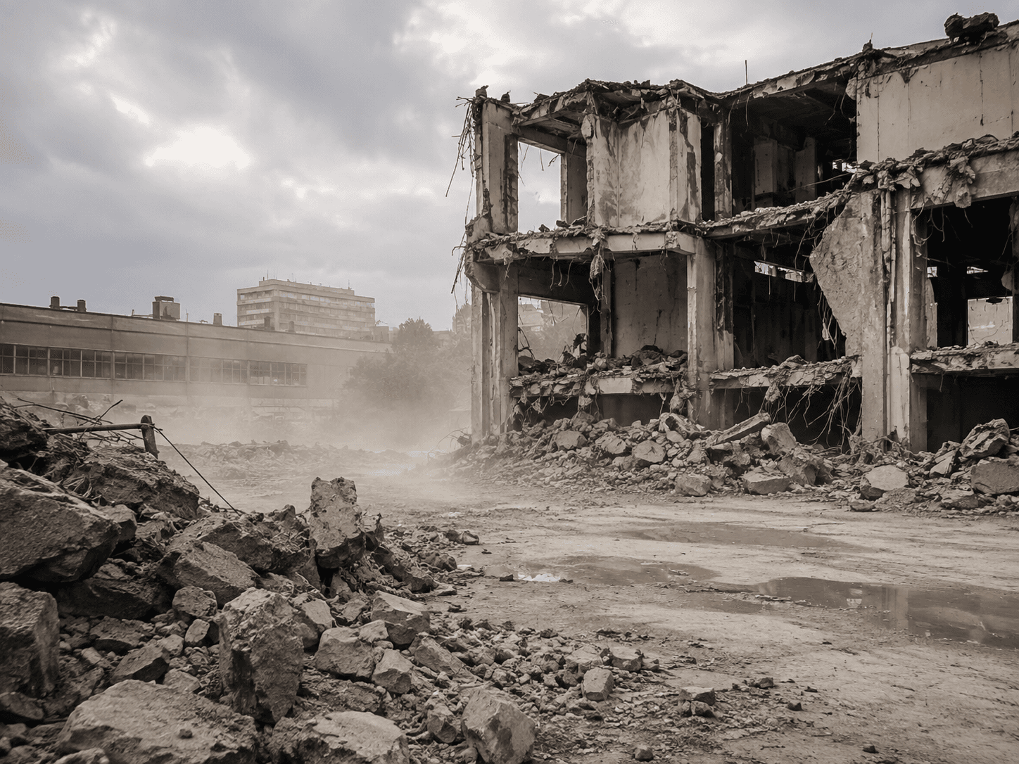 Concrete demolition and breaker tools