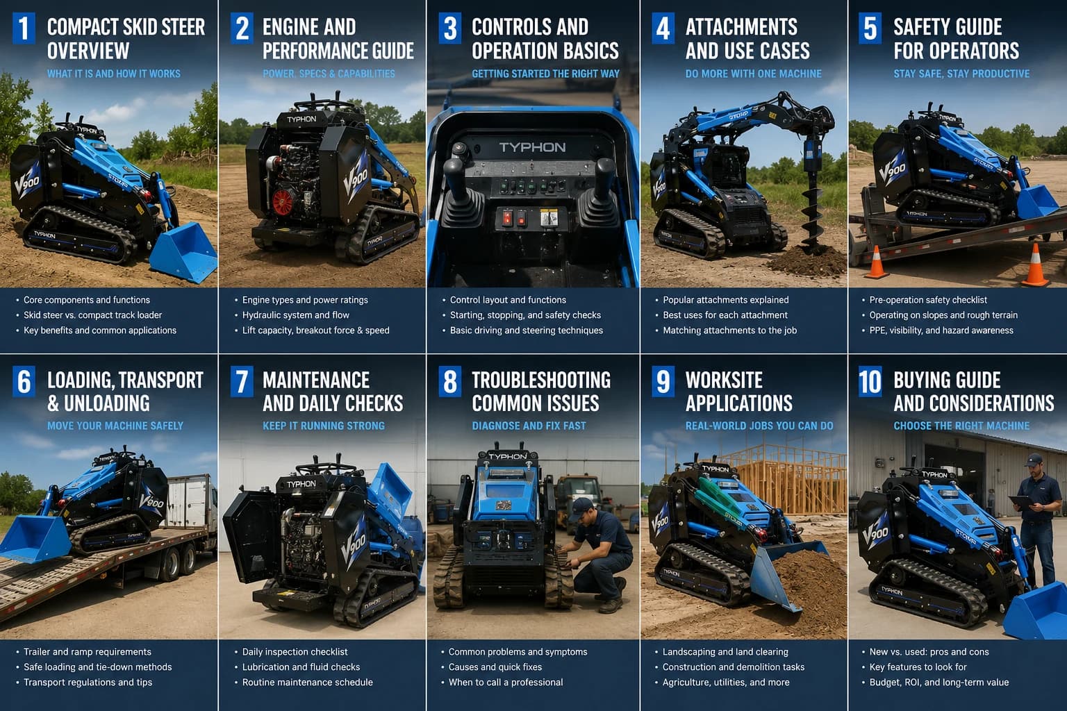 Standard-Flow vs High-Flow Compact Skid Steers: How to Match Hydraulic Power to Attachments