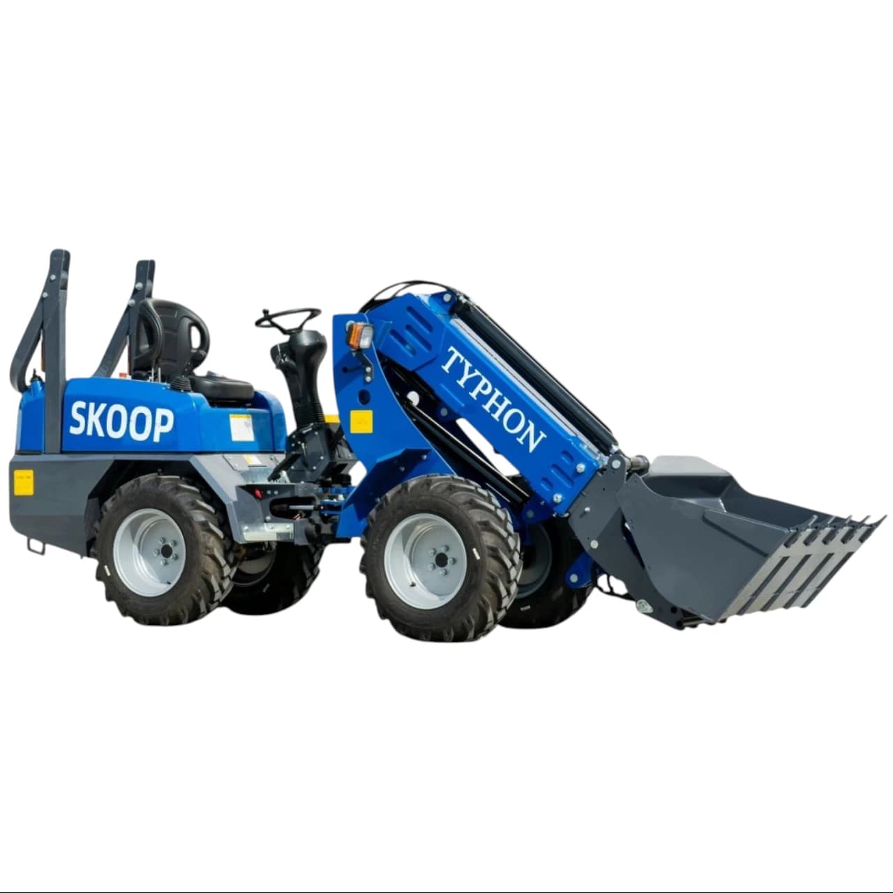 TYPHON SKOOP Telescopic Wheel Loader 25HP Kubota Diesel 1 Ton Load