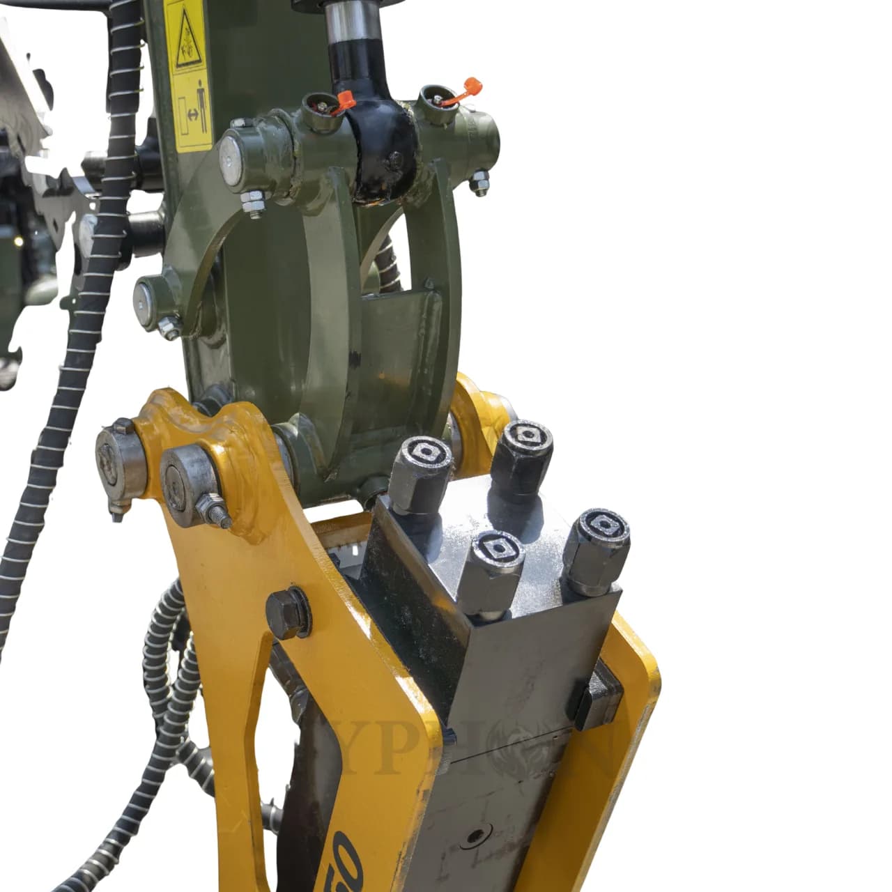 Hydraulic Hammer Attachment Hydraulic Breaker Hammer for TERROR XXV and other 2.1-3 Ton Mini Excavators USA View 2