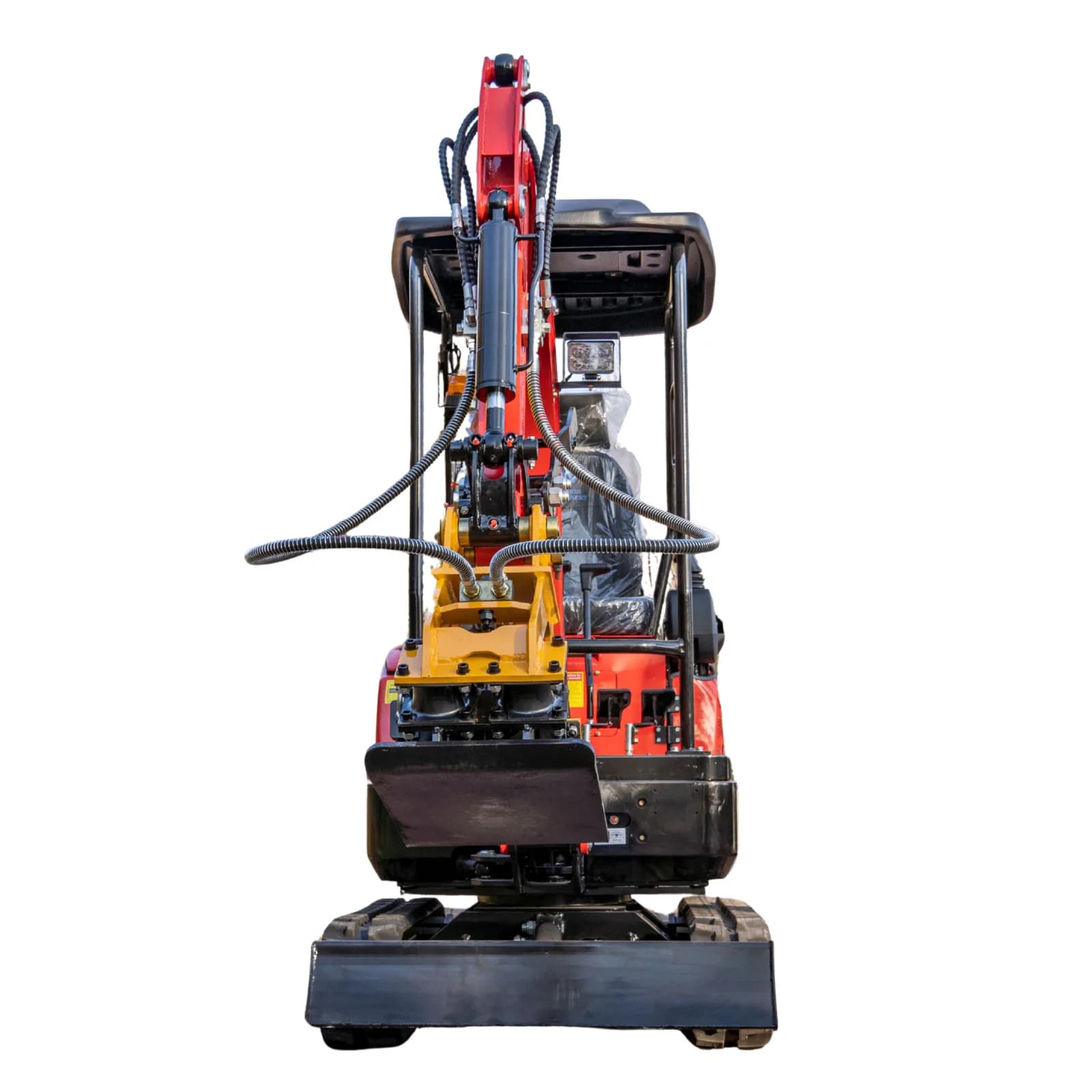 TYPHON Compatible Hydraulic Plate Compactor Attachment for Mini Excavators 1 Ton to 2 Ton View 2