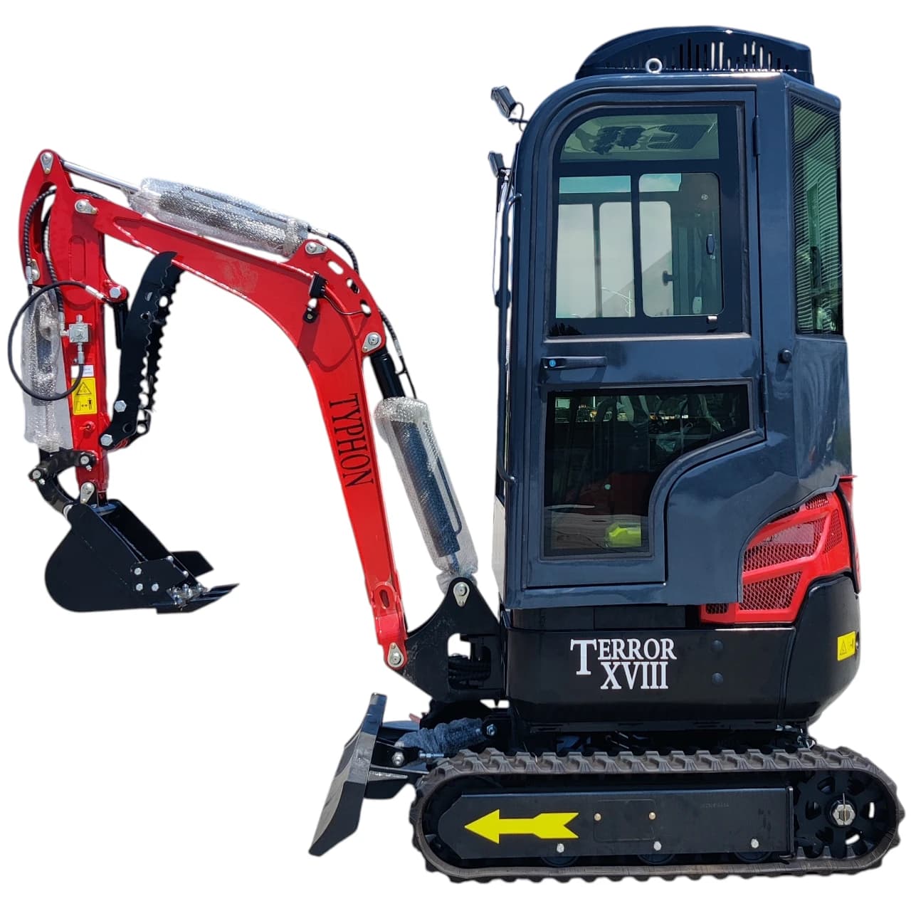 TYPHON TERROR XVIII Prestige 2 Ton Mini Excavator, KUBOTA Diesel Engine USA View 3