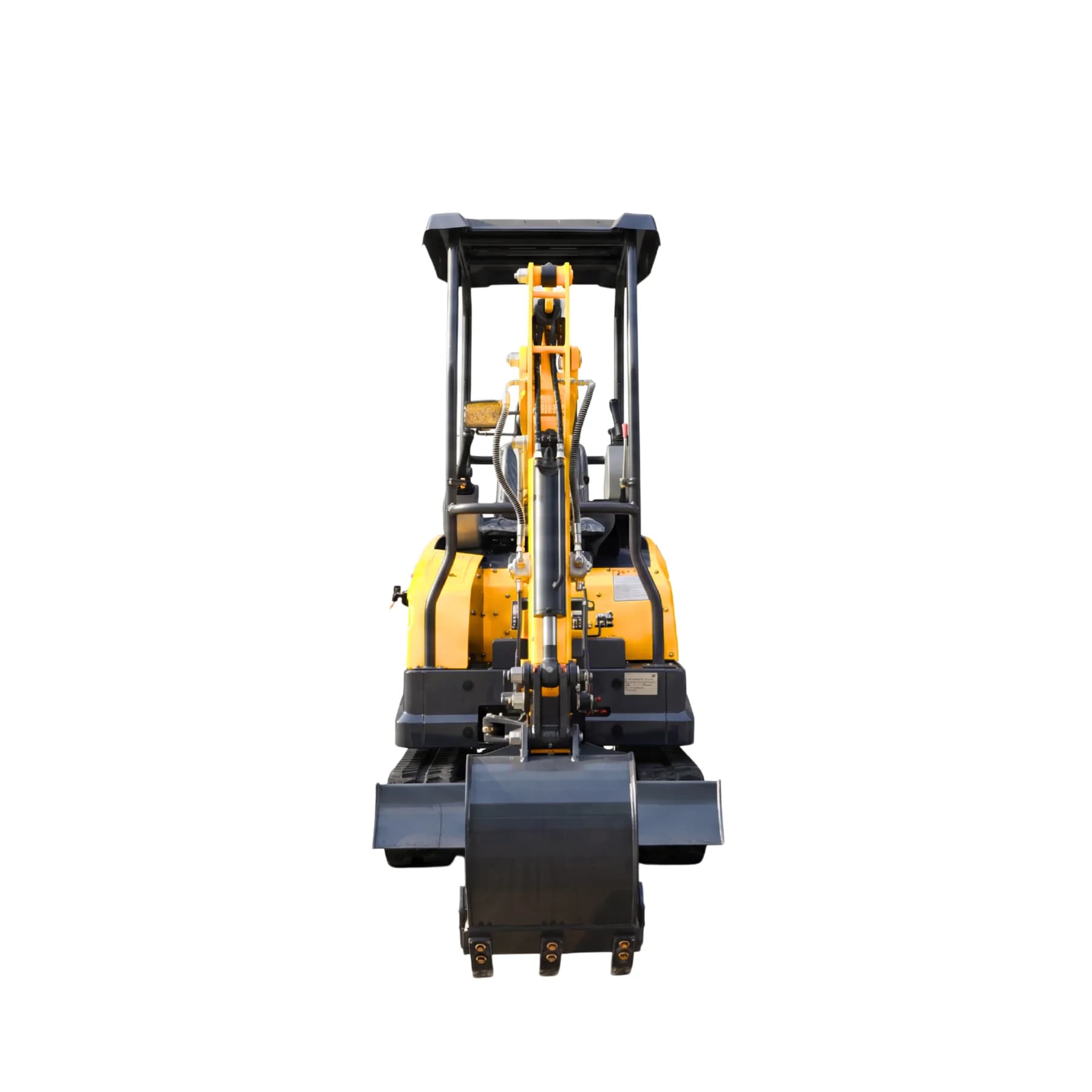 TYPHON TERROR XVII PRO 3800 lb Mini Excavator, Kubota D902 Diesel, Hydraulic Thumb, Pilot Controls, 14kN Dig Force View 3