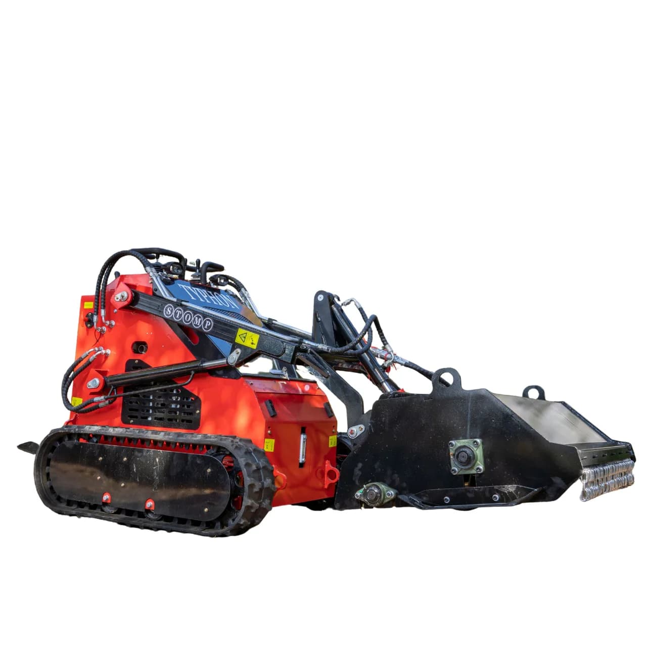 1450mm Heavy Duty Flail Mower Attachment 19 Teeth for TYPHON Mini Skid Steer View 3