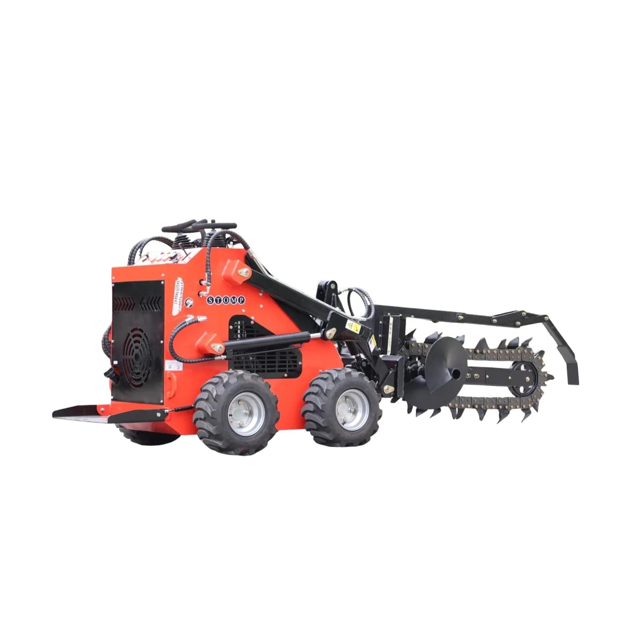 TYPHON Skid Steer Loader Trencher Attachment USA View 3