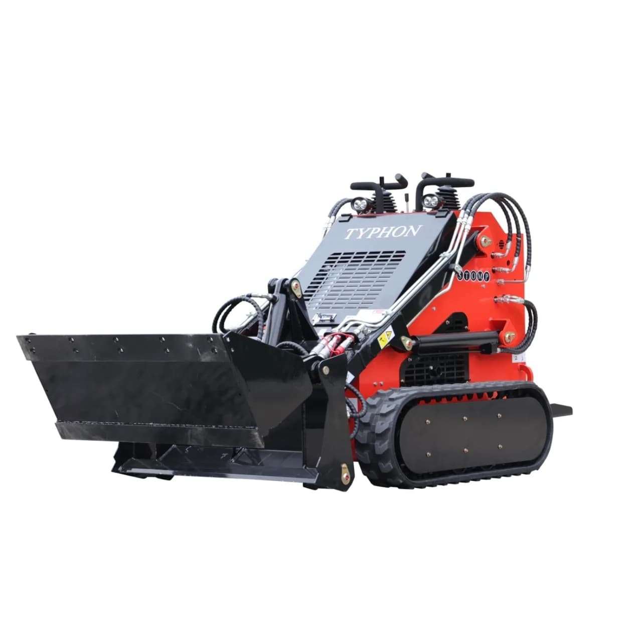 Skid Steer Loader 4 in one Bucket Attachment USA View 3