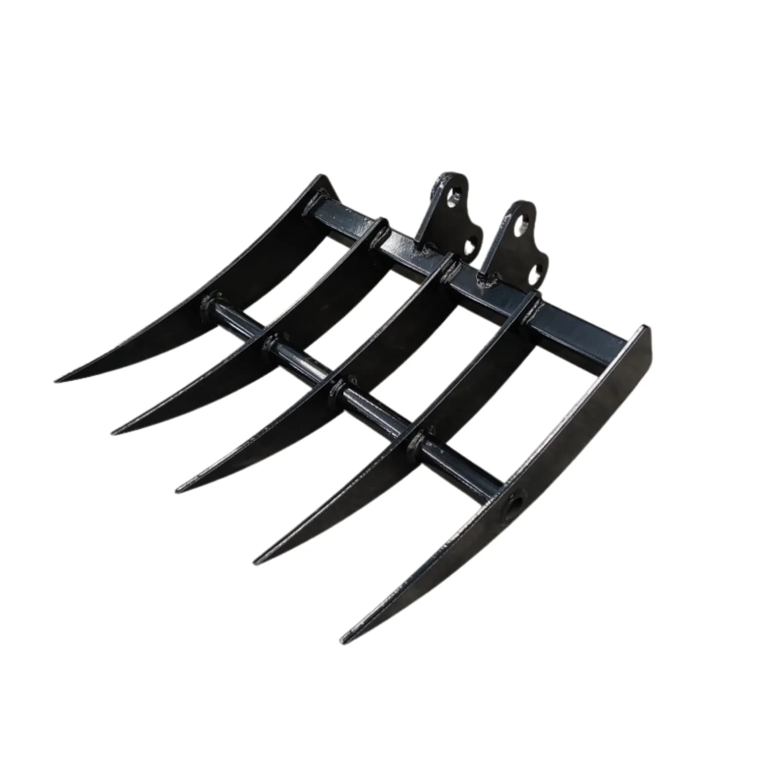Rake: Mini Excavator Attachment for Grading, Leveling, Loosening , Removing Soil USA View 4