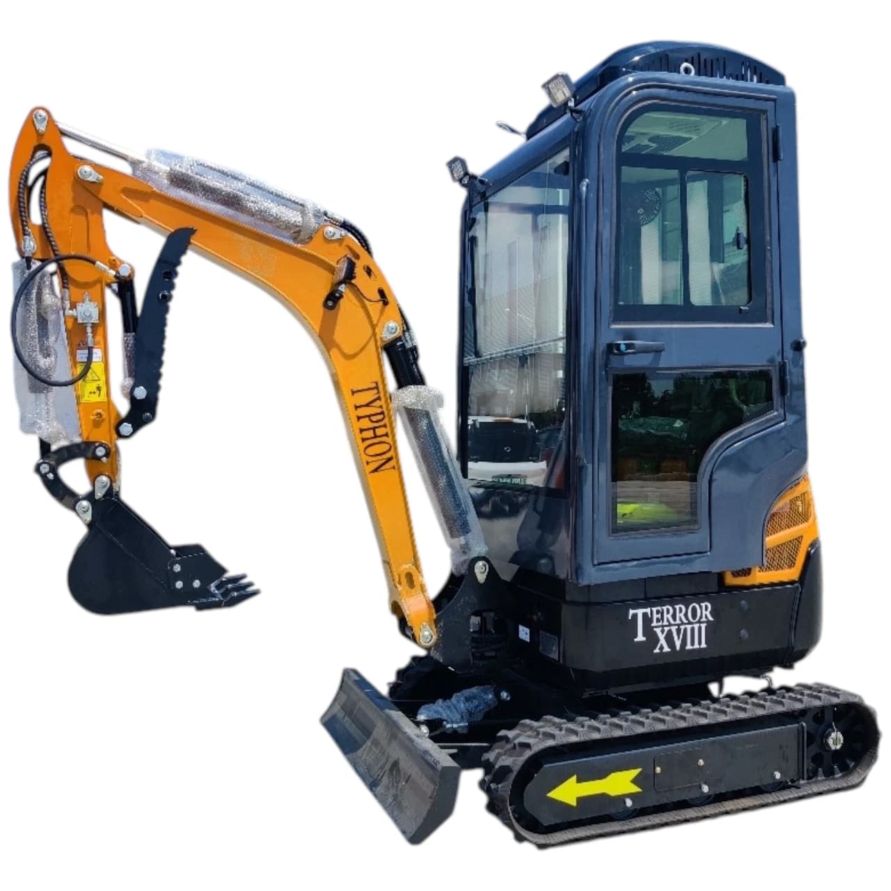 TYPHON TERROR XVIII Prestige 2 Ton Mini Excavator KUBOTA Diesel Engine USA View 4