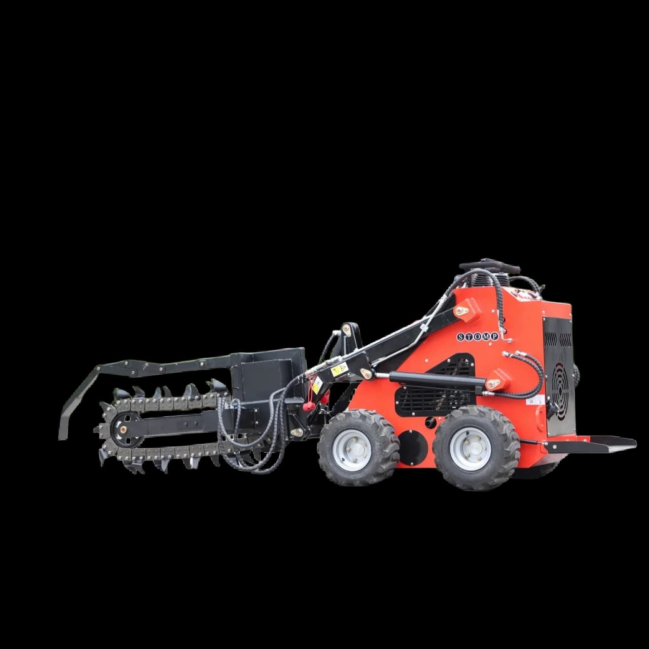 TYPHON Skid Steer Loader Trencher Attachment USA View 4