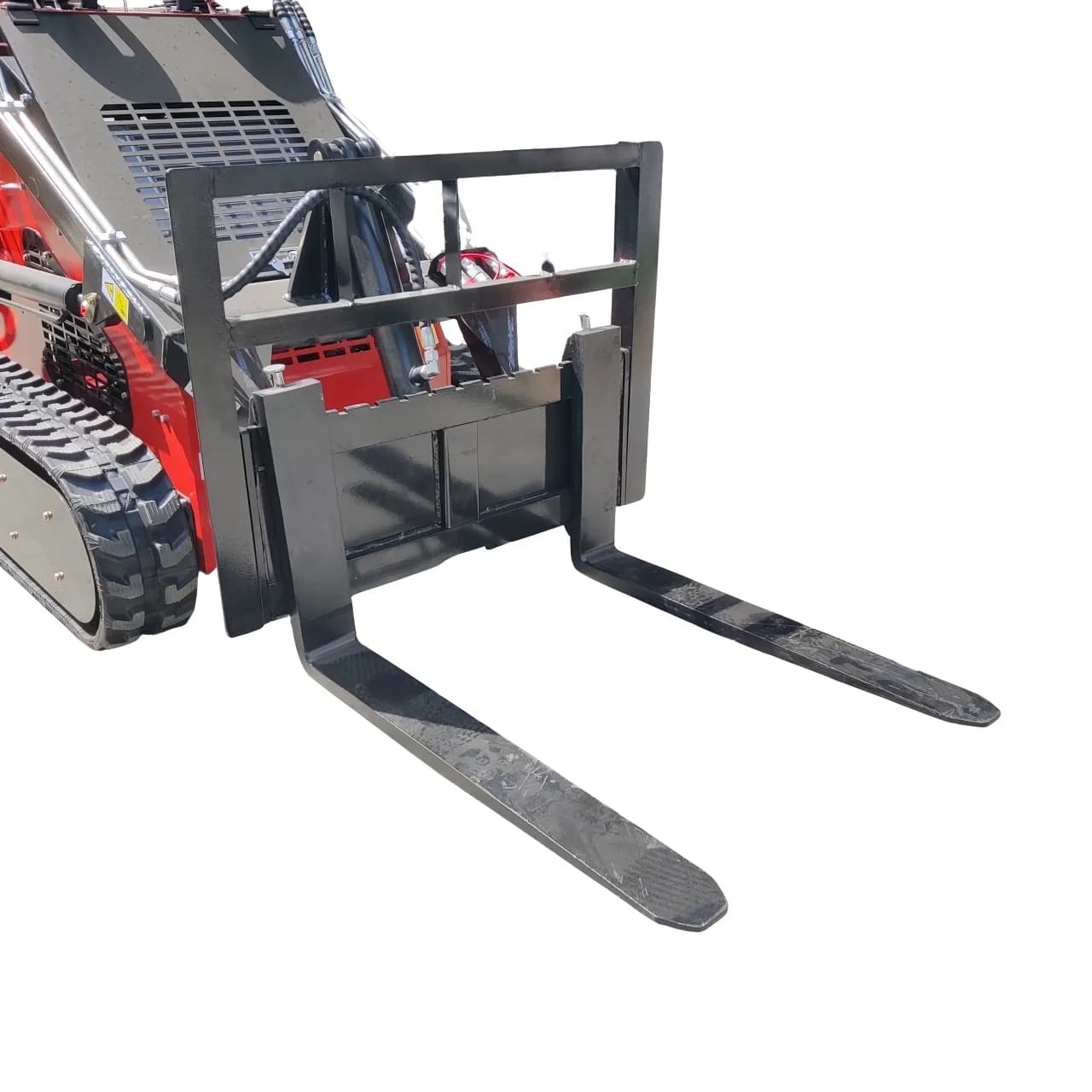 Skid Steer Loader Fork Pallet Attachment USA View 4