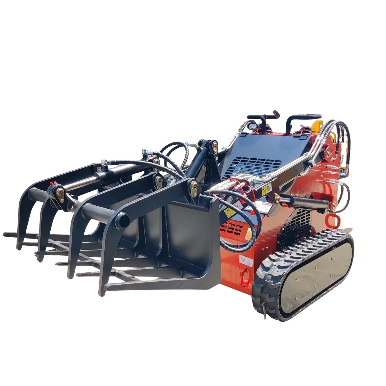 Skid Steer Loader Grappler Grapple Grabber Attachment USA View 4