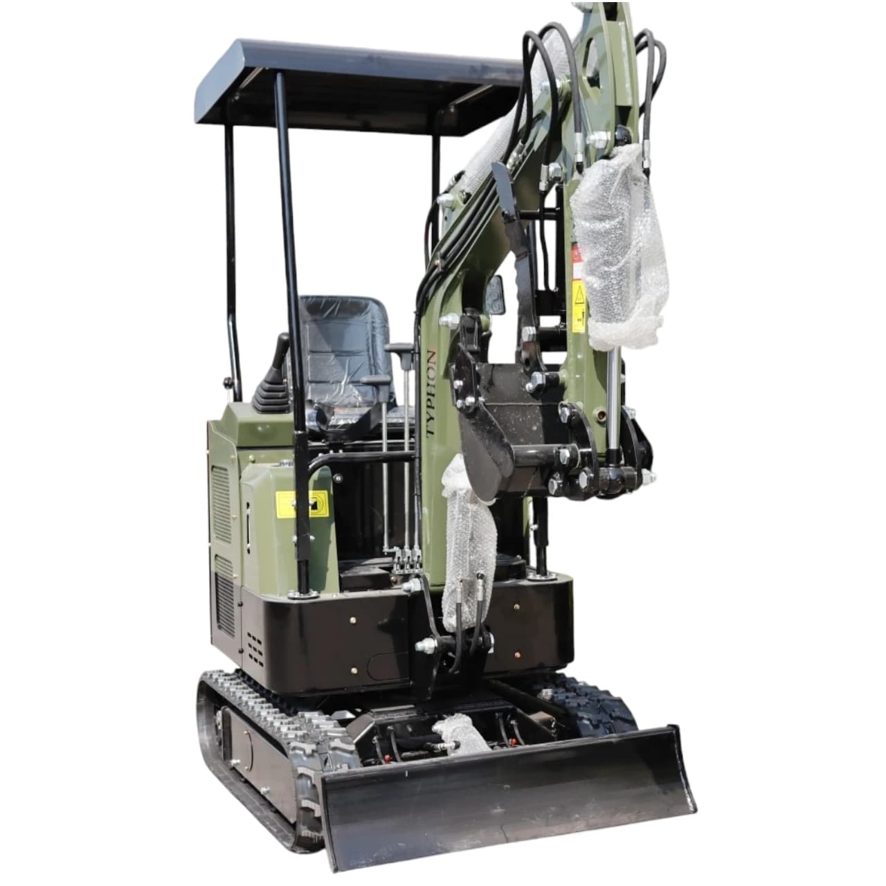 TYPHON TERROR XV STORM Mini Excavator – 1.05 Ton Trench Digger 13.5hp B&S EPA Engine USA View 5