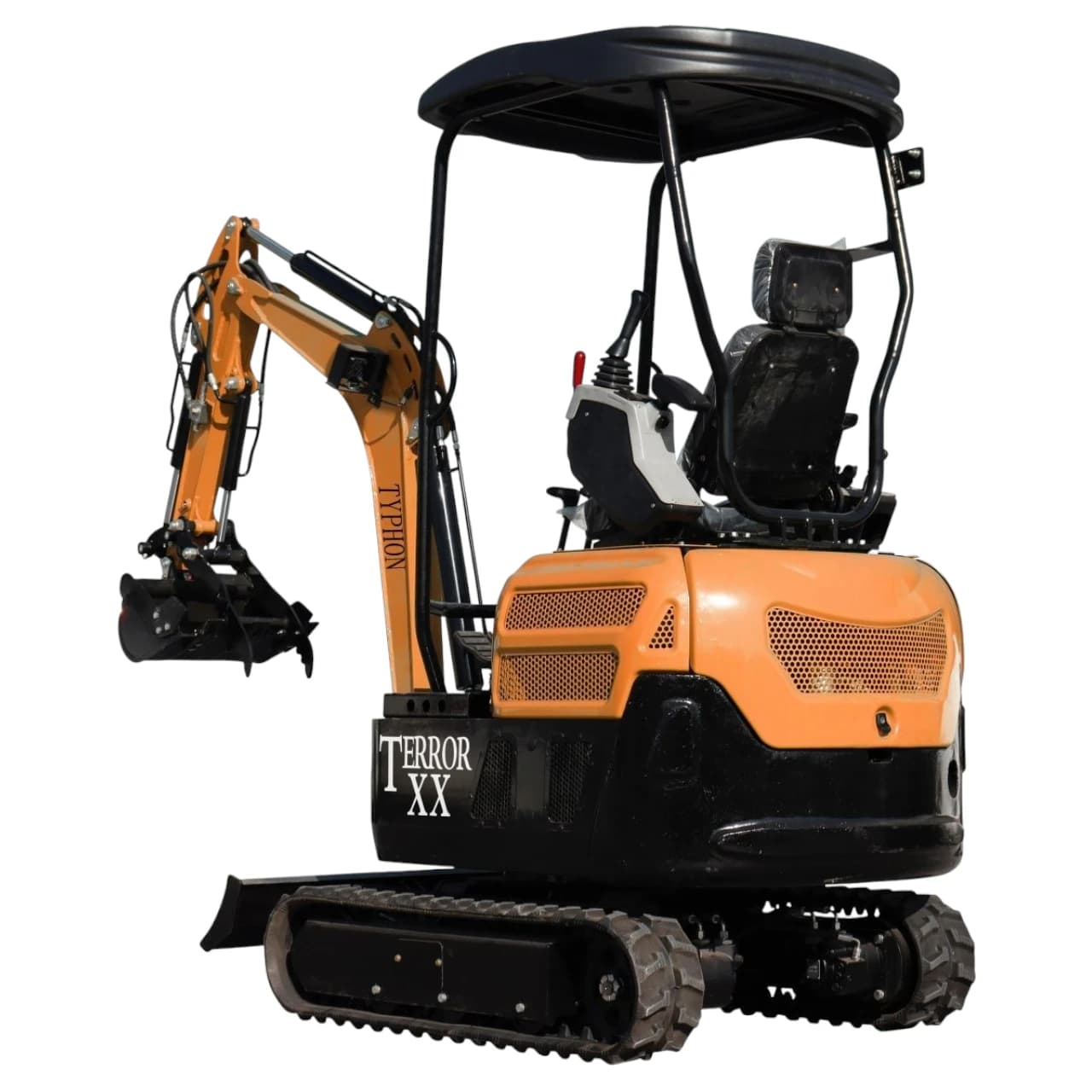 2025 4,000 lb TYPHON TERROR XX Mini Excavator Rubber Track with Kubota D902 Diesel Engine USA View 5