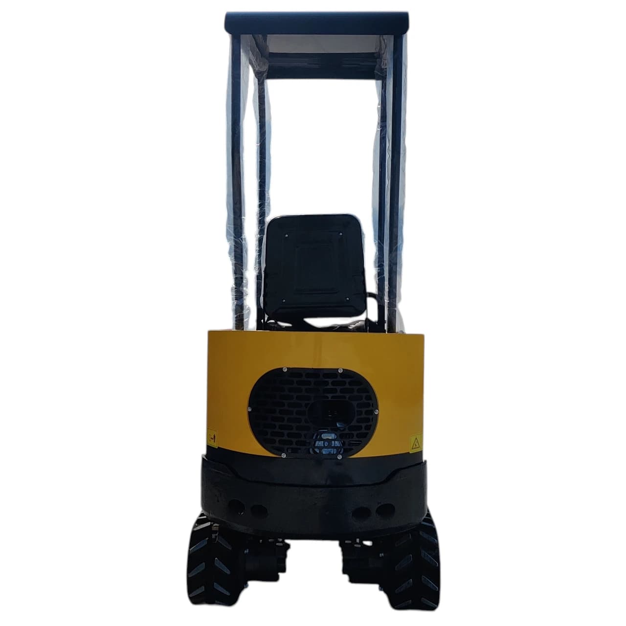 TYPHON TERROR X STORM Mini Excavator – 1 Ton Trench Digger with Canopy, Hydraulic Thumb Clip, Bucket USA View 5