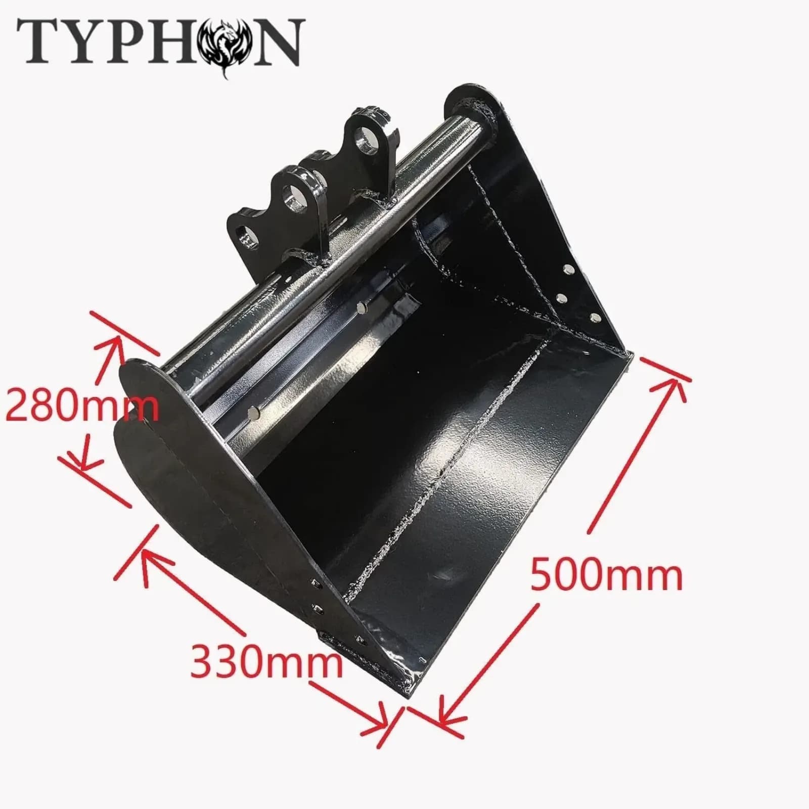 10-in-1 Mini Excavator Attachment Bundle Essential Tools Combo Kit for Worksites View 12
