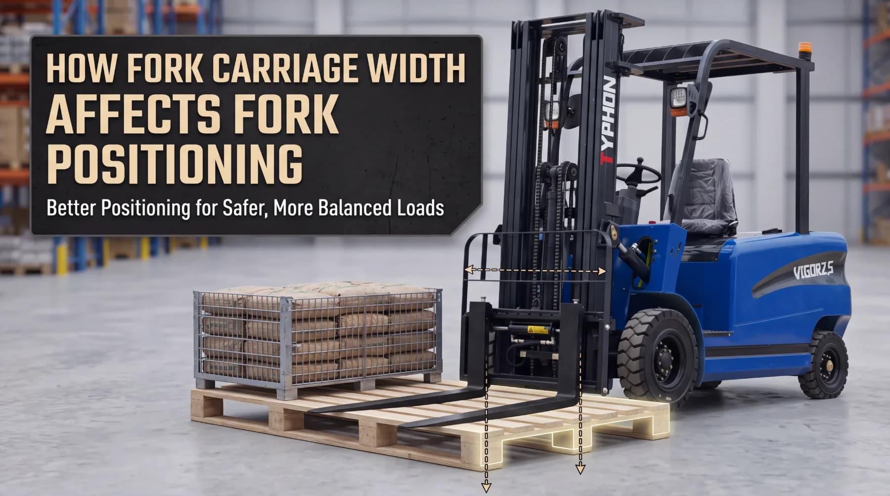 How Fork Carriage Width Affects Fork Positioning