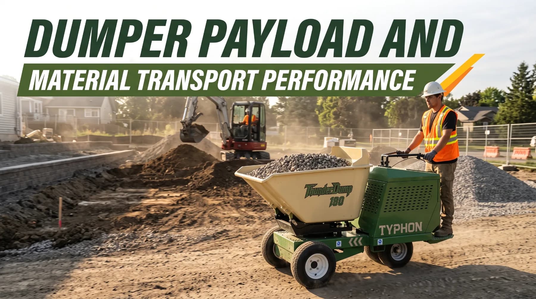 Dumper Payload and Material Transport Performance