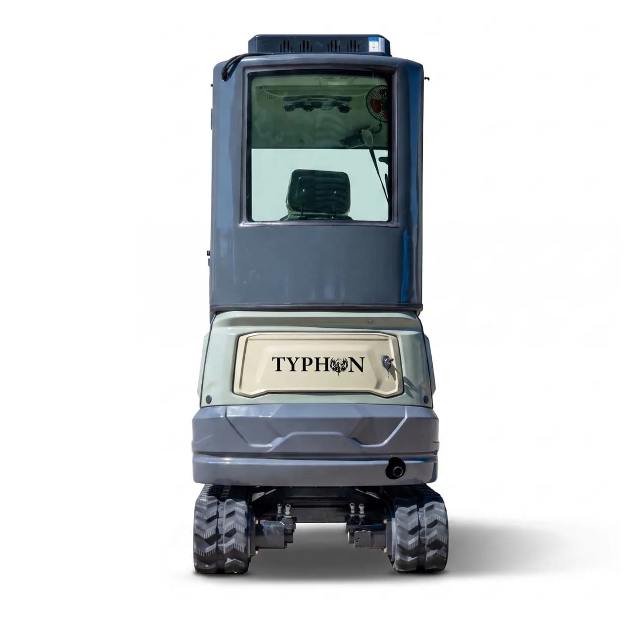 TYPHON TERROR XVII PRO Prestige 4,000 lb Mini Excavator – Kubota D902, Boom Swing & AC/Heat — view 4
