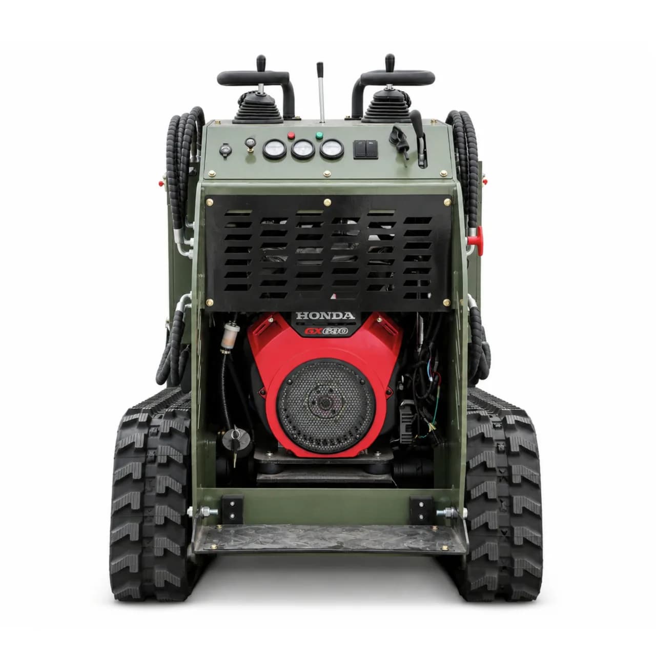 TYPHON STOMP 502 PRO Mini Tracked Skid Steer – 22.1 HP Honda GX690 & 10.6 GPM Hydraulics — view 3