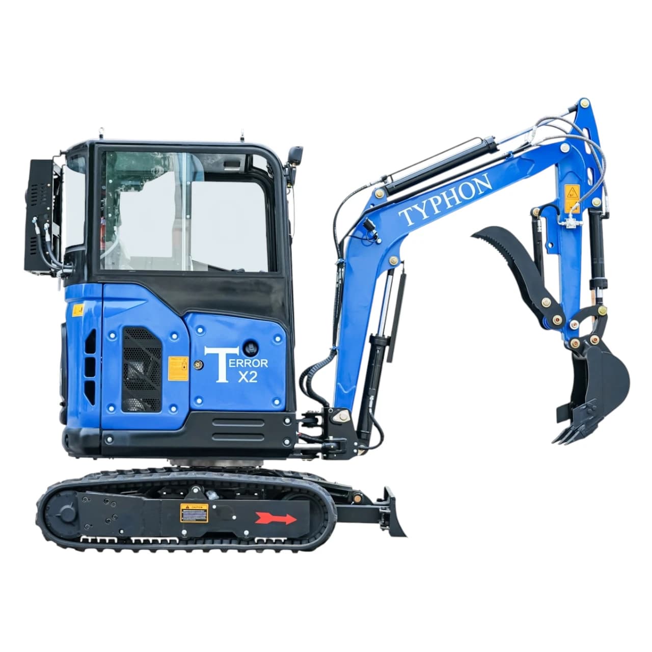 TYPHON TERROR X2 Mini Excavator 2.7 Ton EPA Diesel Kubota V1505 Engine USA View 1