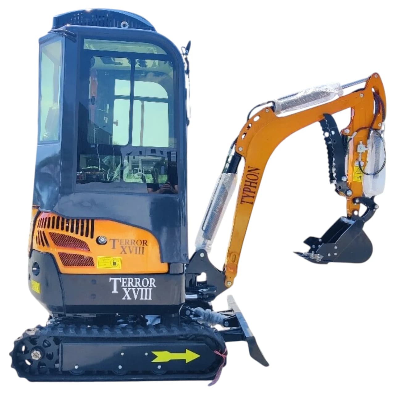 TYPHON TERROR XVIII Prestige 2 Ton Mini Excavator KUBOTA Diesel Engine USA View 1