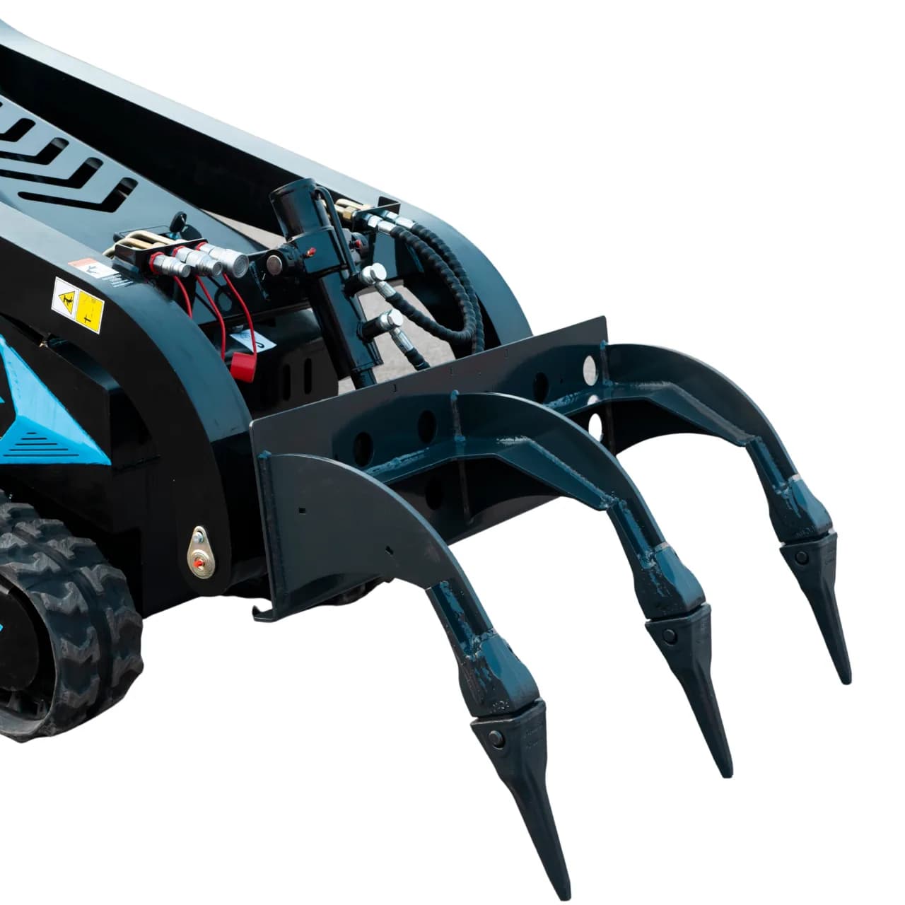 NEW TYPHON STOMP X1300 & STOMP 509 Mini Skid Steer Ripper Attachment 3 Tooth View 1