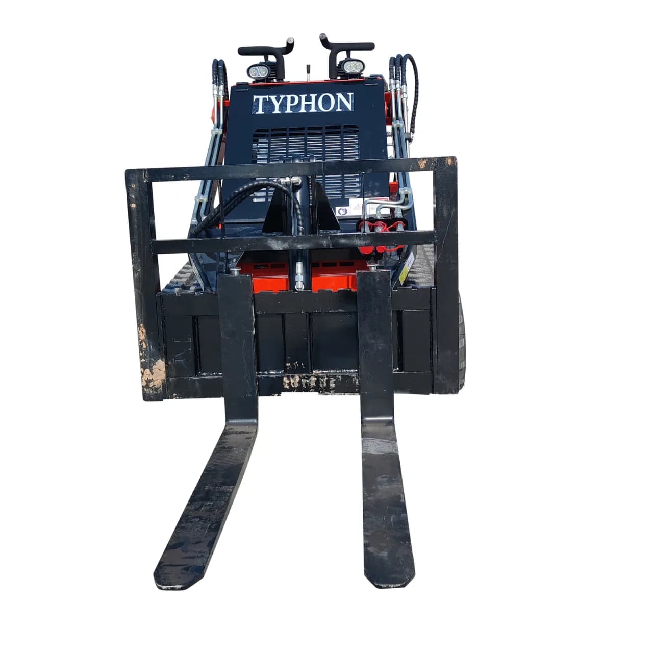 Skid Steer Loader Fork Pallet Attachment USA View 1