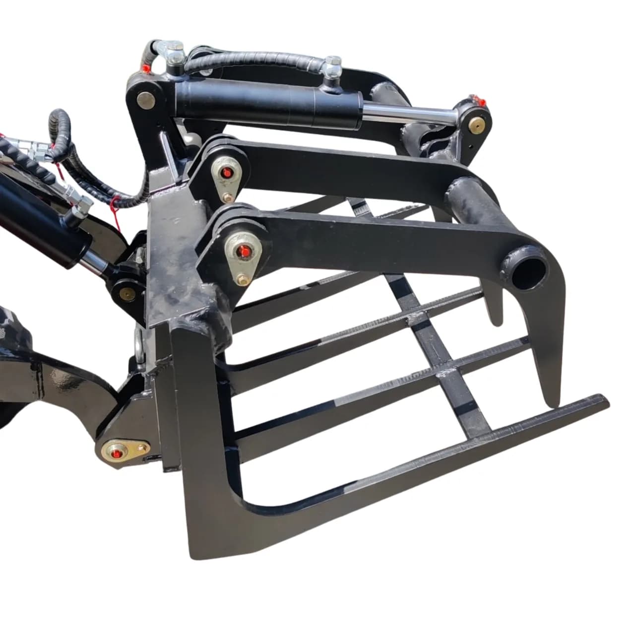 Skid Steer Loader Grappler Grapple Grabber Attachment USA View 1