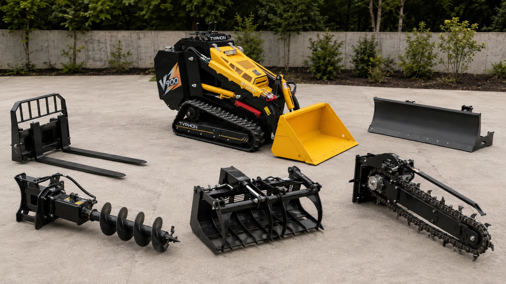 Compact Skid Steer Attachment Guide: Buckets, Forks, Augers, Trenchers, Grapples, and More