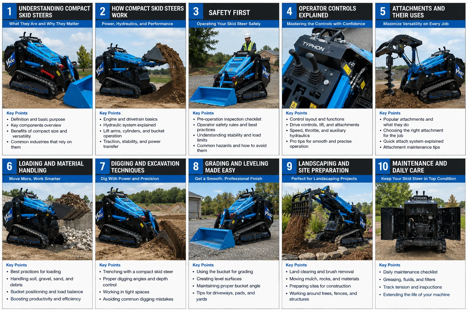 Compact Skid Steer Cost of Ownership Guide: Fuel, Maintenance, Attachments, Downtime, and Resale