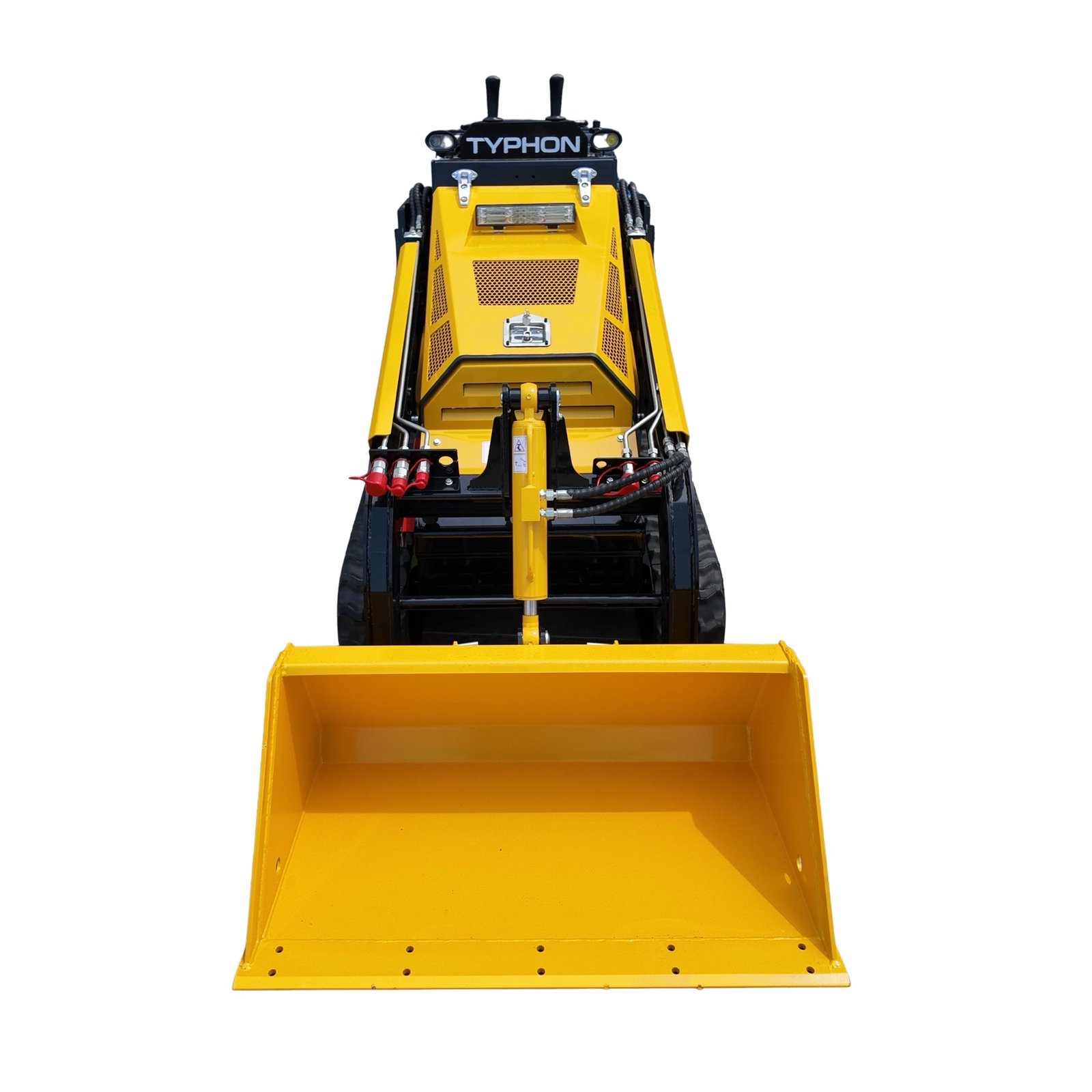 Brand New TYPHON STOMP V900 1.4-Ton Compact Track Loader with 25HP Kubota Diesel Engine 1,102 lb Max Load (Cyber Yellow) - View 5